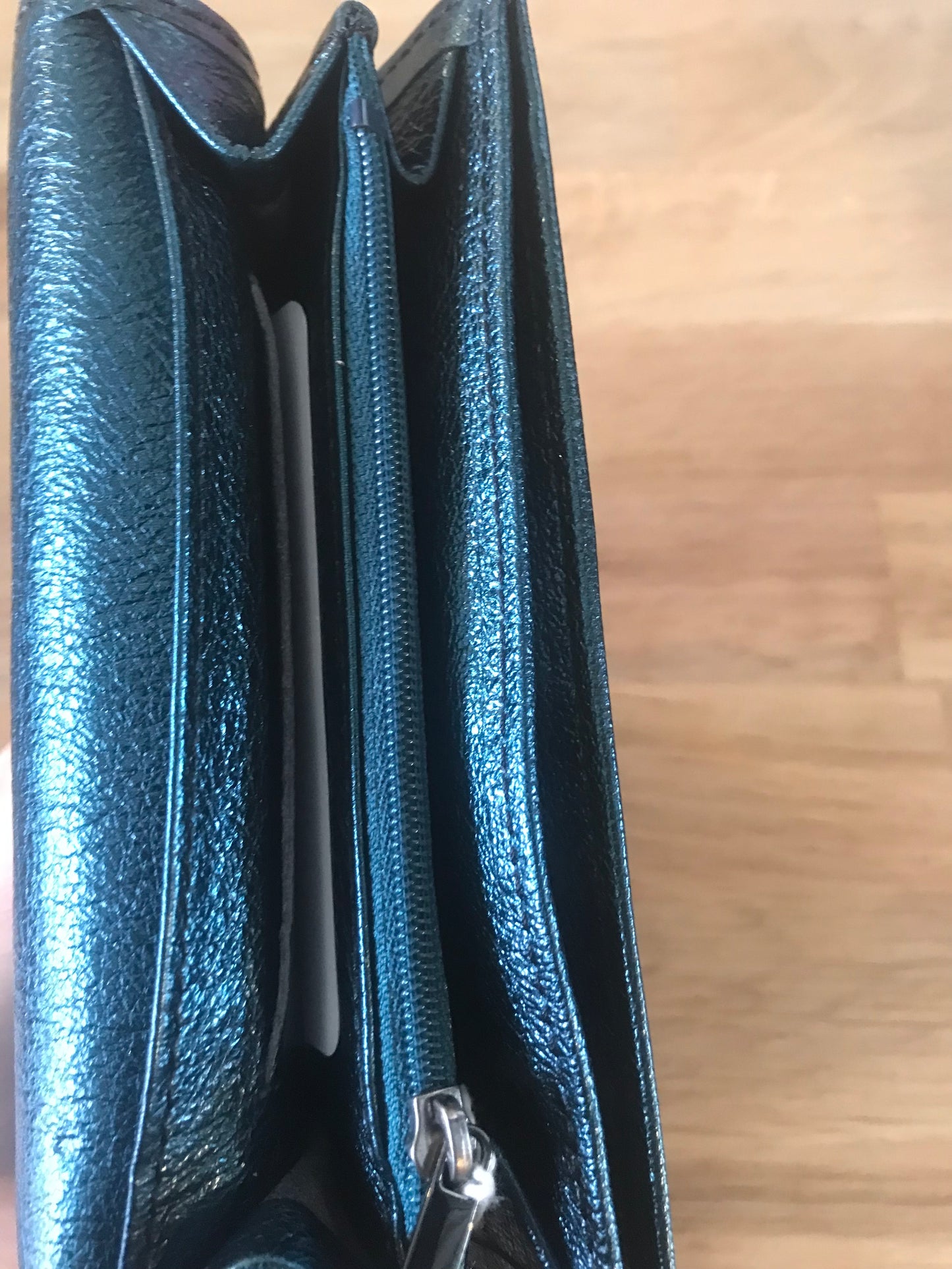 Grand porte monnaie irisé Étrier