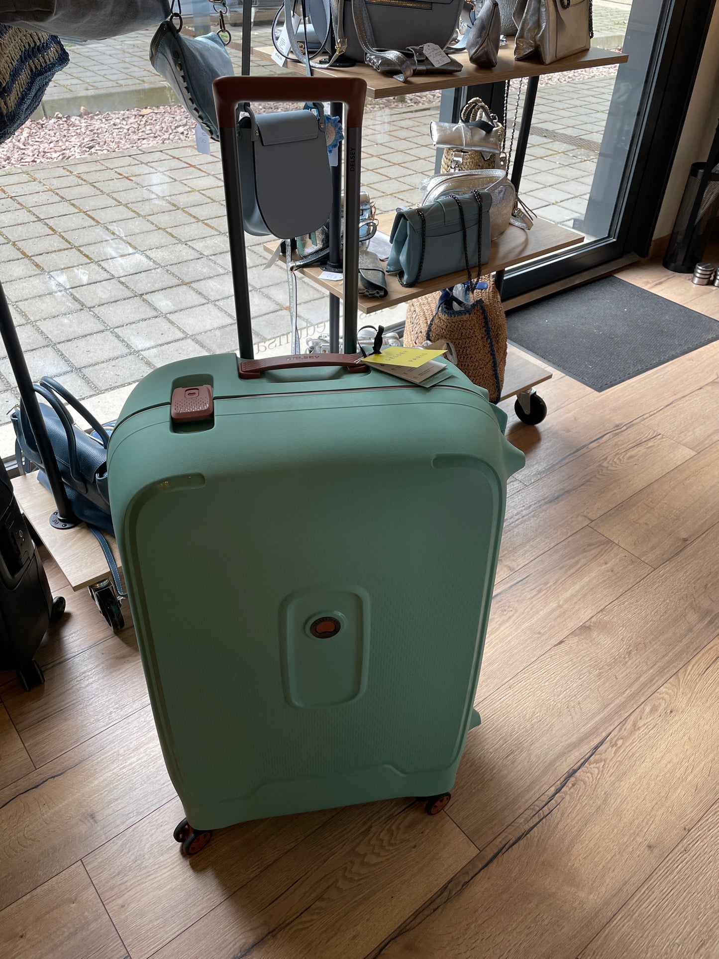 Valise Moncey - Delsey 76 cm - coloris amande - disponible en boutique