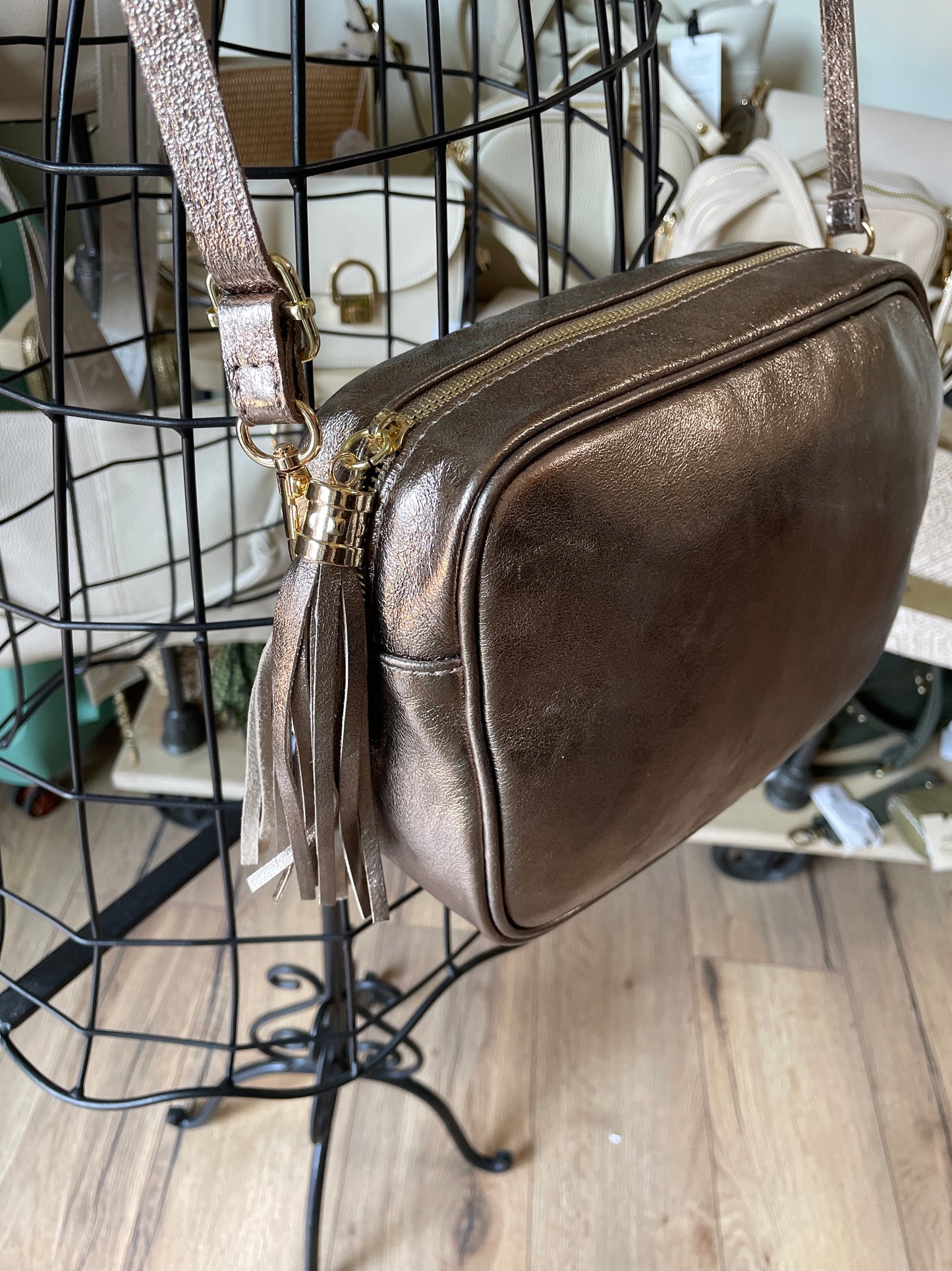 Sac MARINA bronze irisé