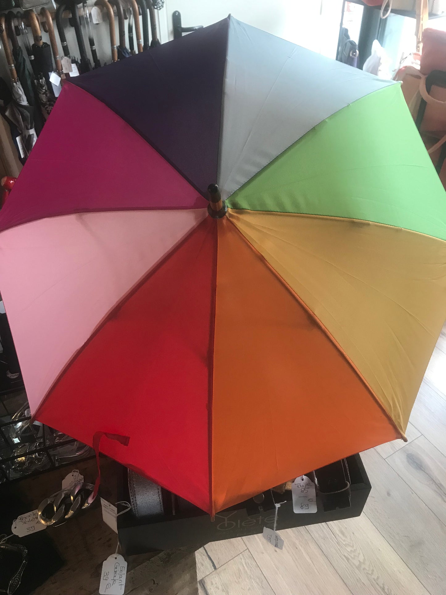 Parapluie enfant tête de girafe
