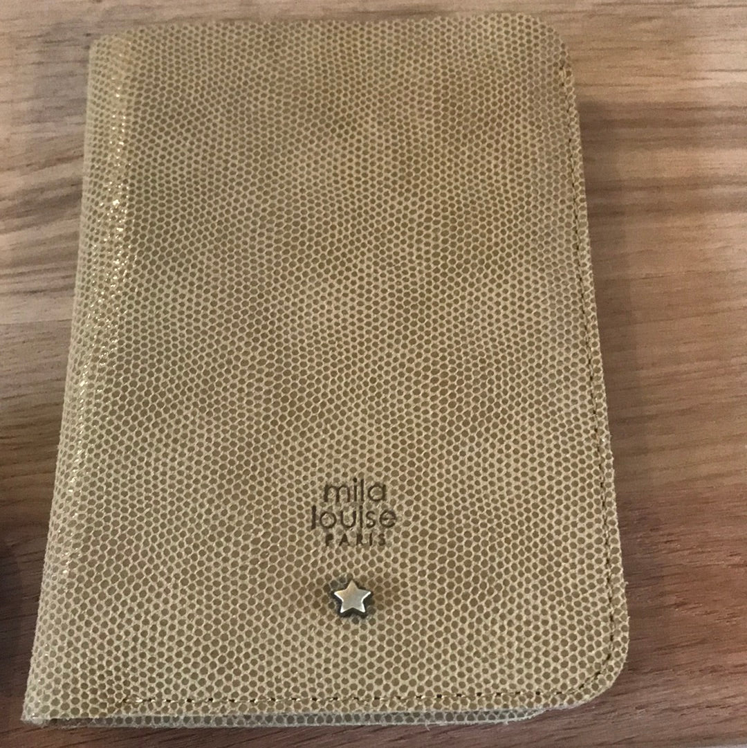 Porte papiers en cuir ORY Ba Mila Louise