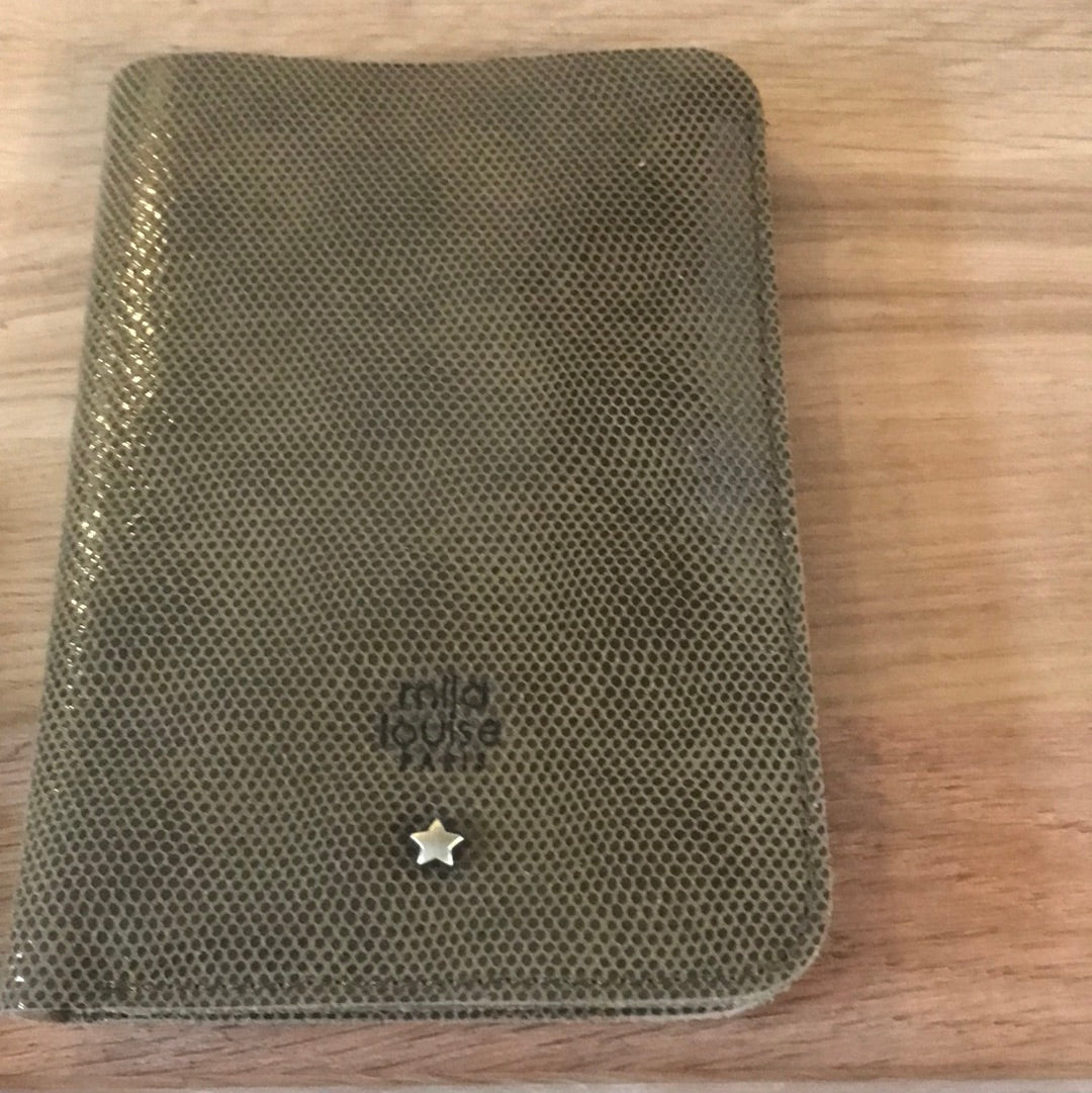 Porte papiers en cuir ORY Ba Mila Louise