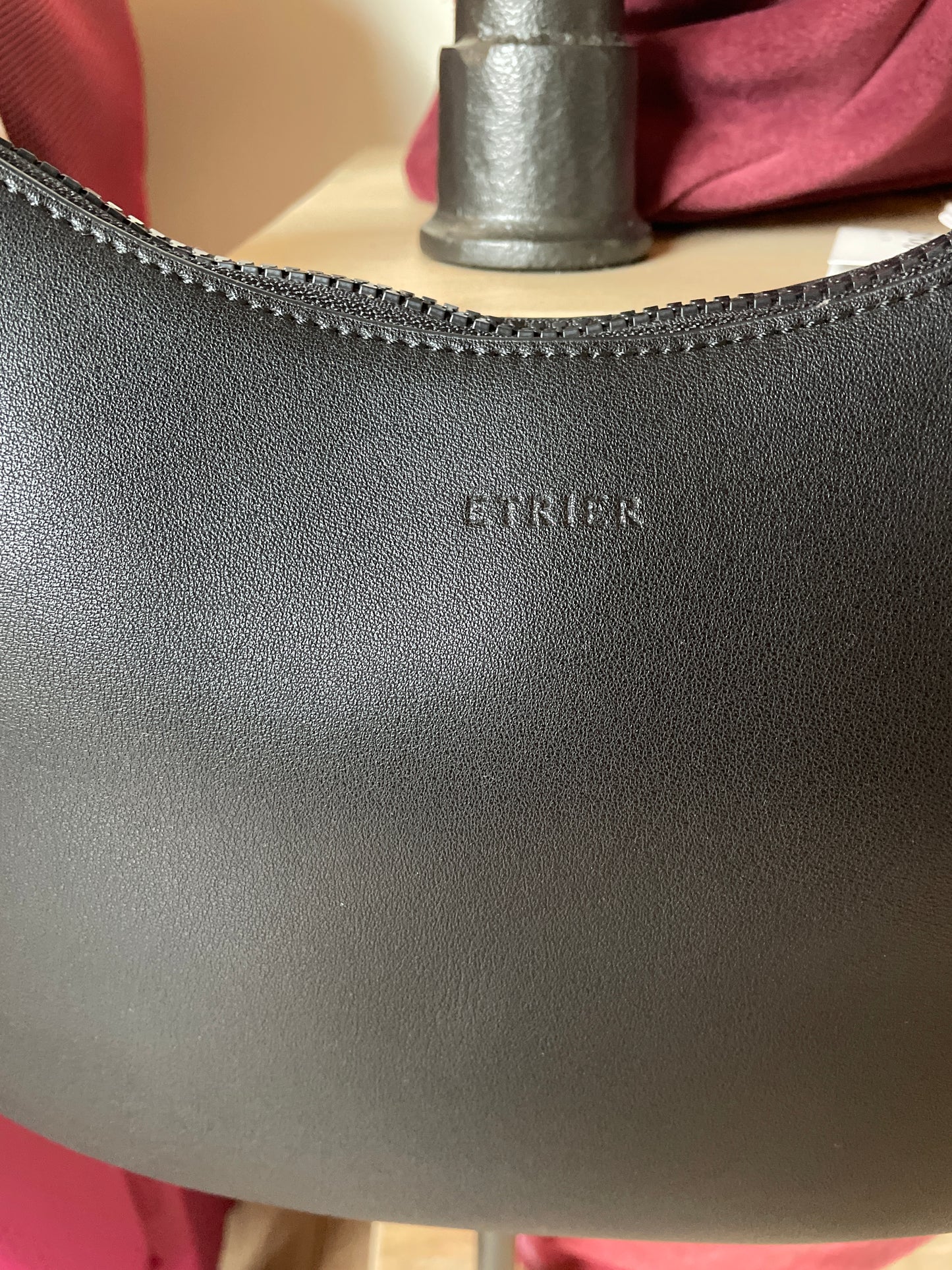 Sac Oxer cuir noir (Étrier)