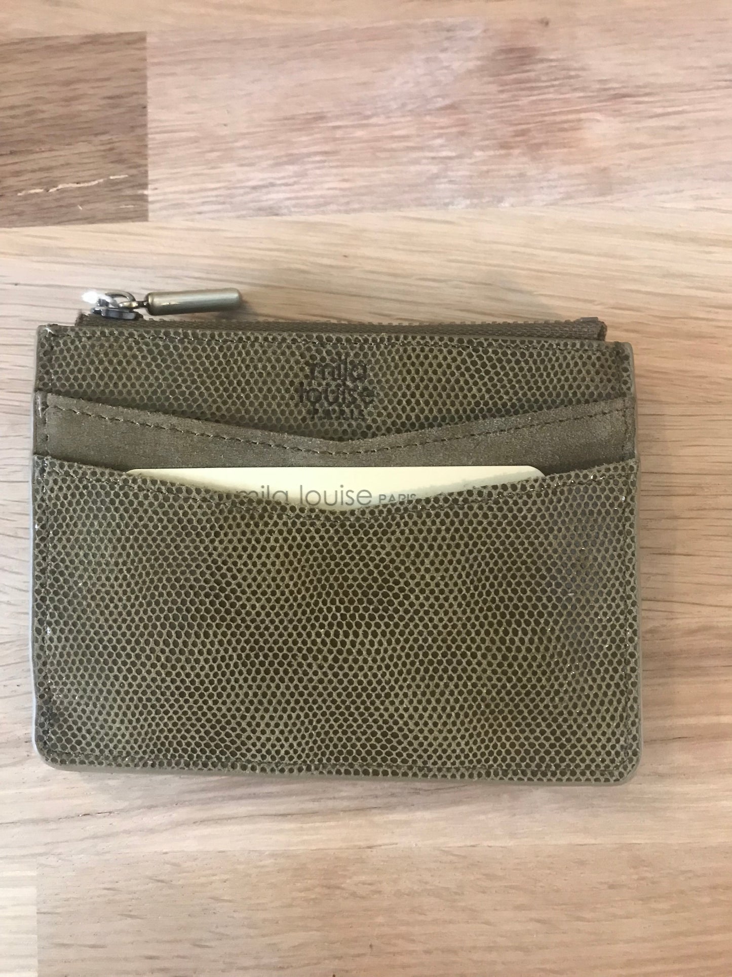 Porte monnaie / porte cartes ROLAE en cuir - Mila Louise (Différents coloris)