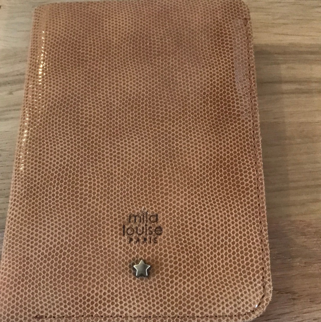 Porte papiers en cuir ORY Ba Mila Louise