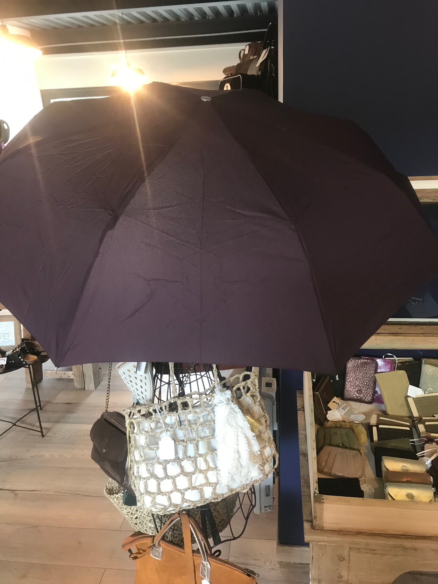 Parapluie mini automatique Prune Pierre Vaux