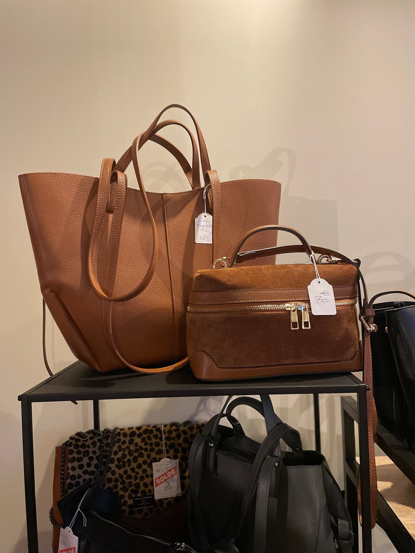 Sac Pauline XL camel