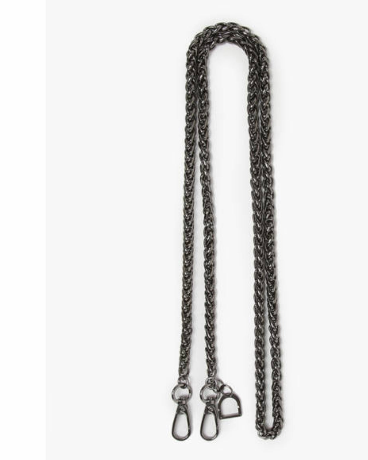 Bandoulière de sac Gun métal ÉTRIER