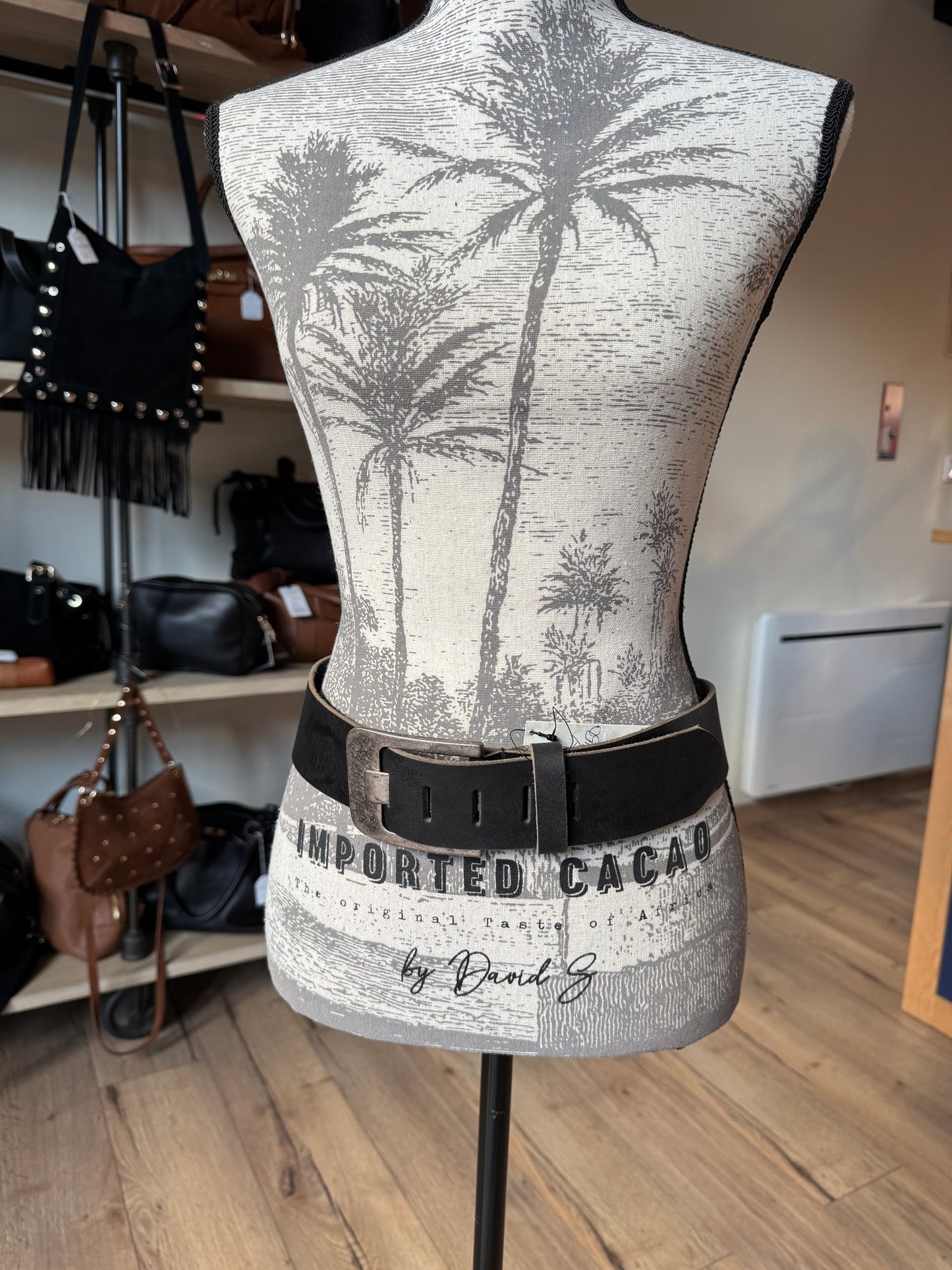 Ceinture mixte en cuir "Tony"