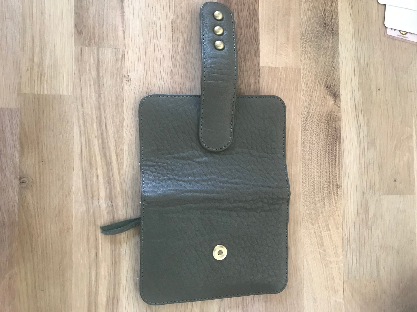 Mini Portefeuille Rock Virginie Darling vert Green shark