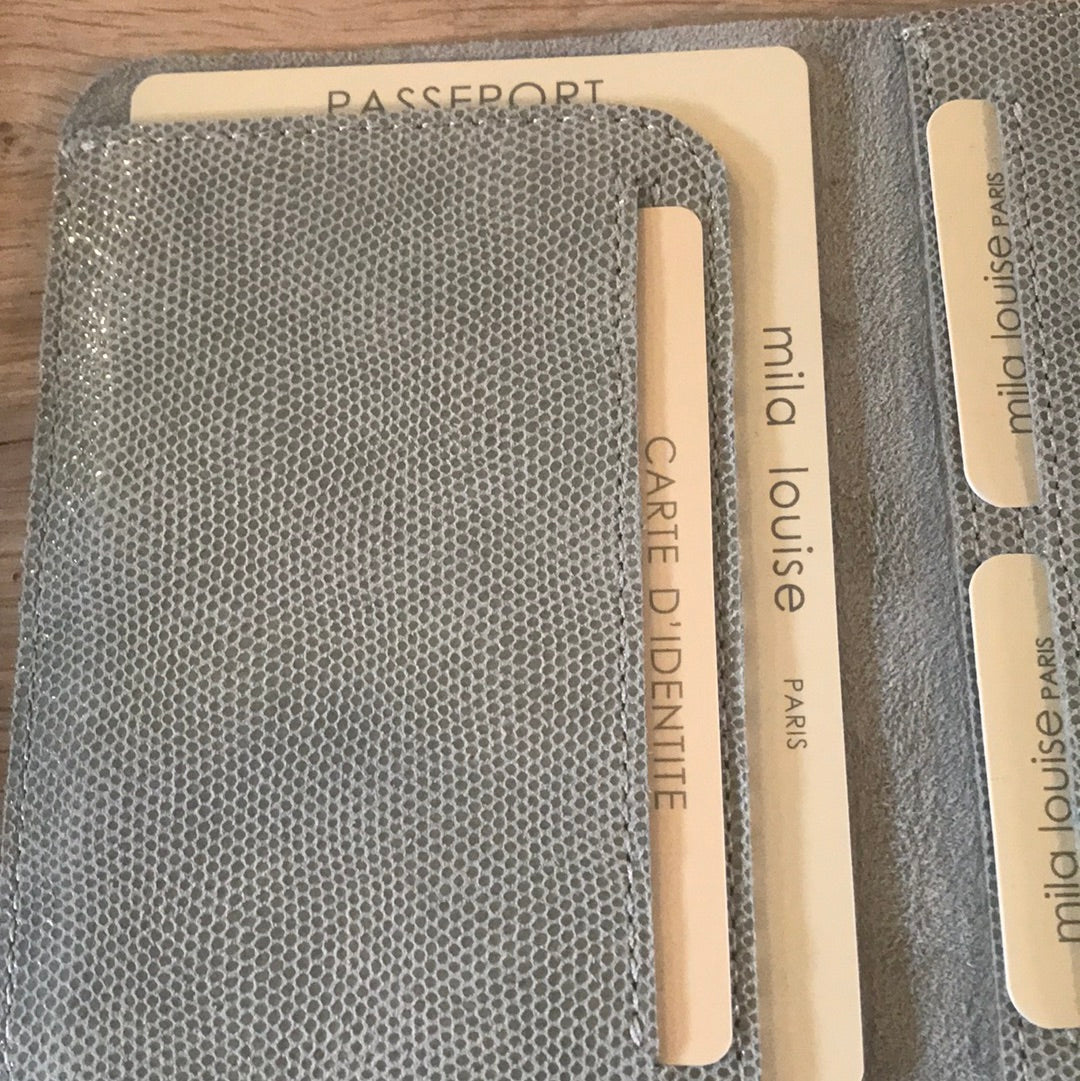 Porte papiers en cuir ORY Ba Mila Louise