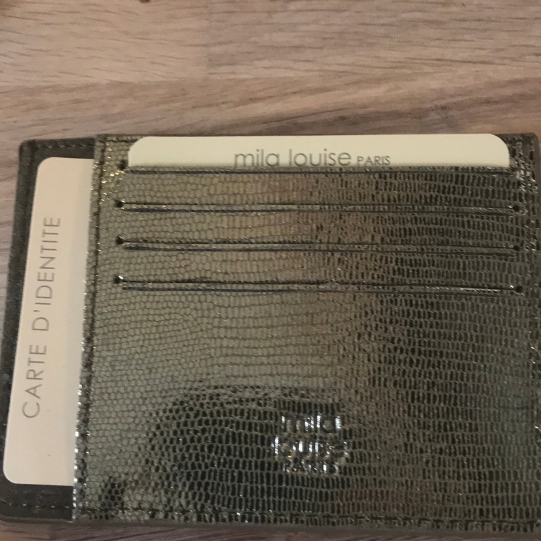 Porte cartes + CNI en cuir Olae Mila Louise