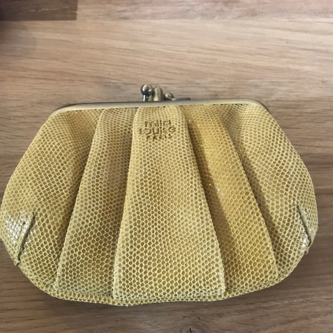 Porte monnaie bourse en cuir Mila Louise