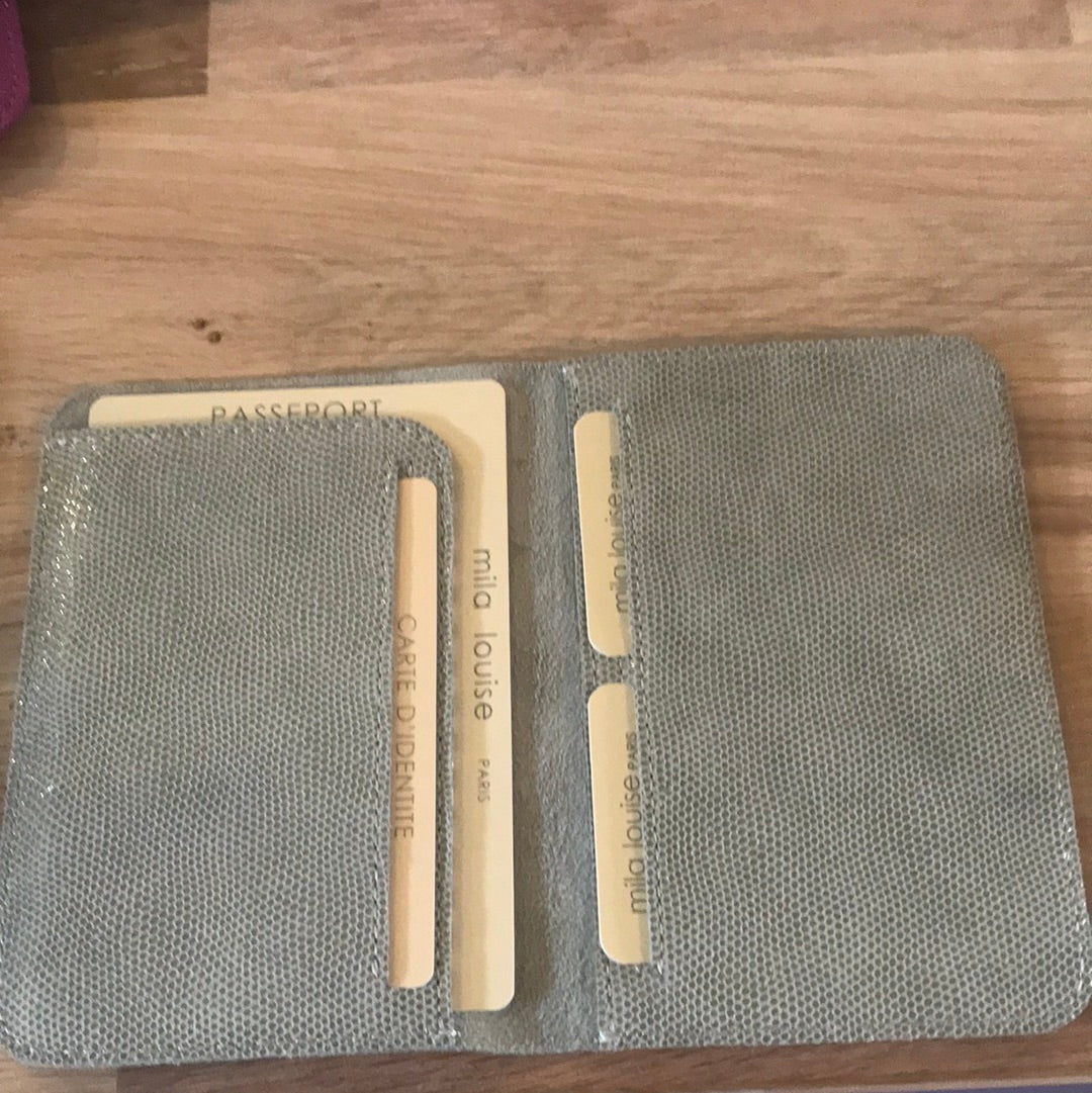 Porte papiers en cuir ORY Ba Mila Louise