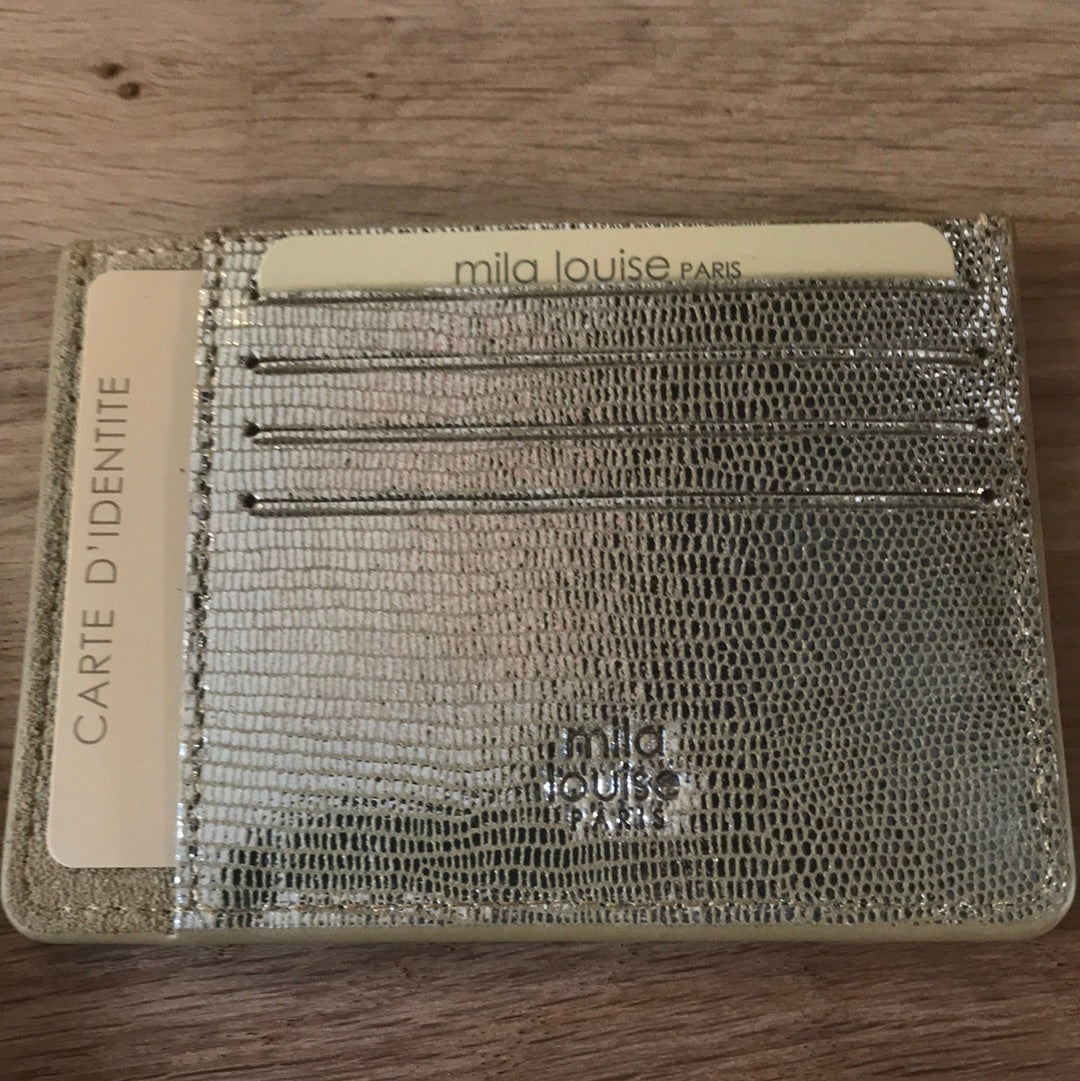 Porte cartes + CNI en cuir Olae Mila Louise