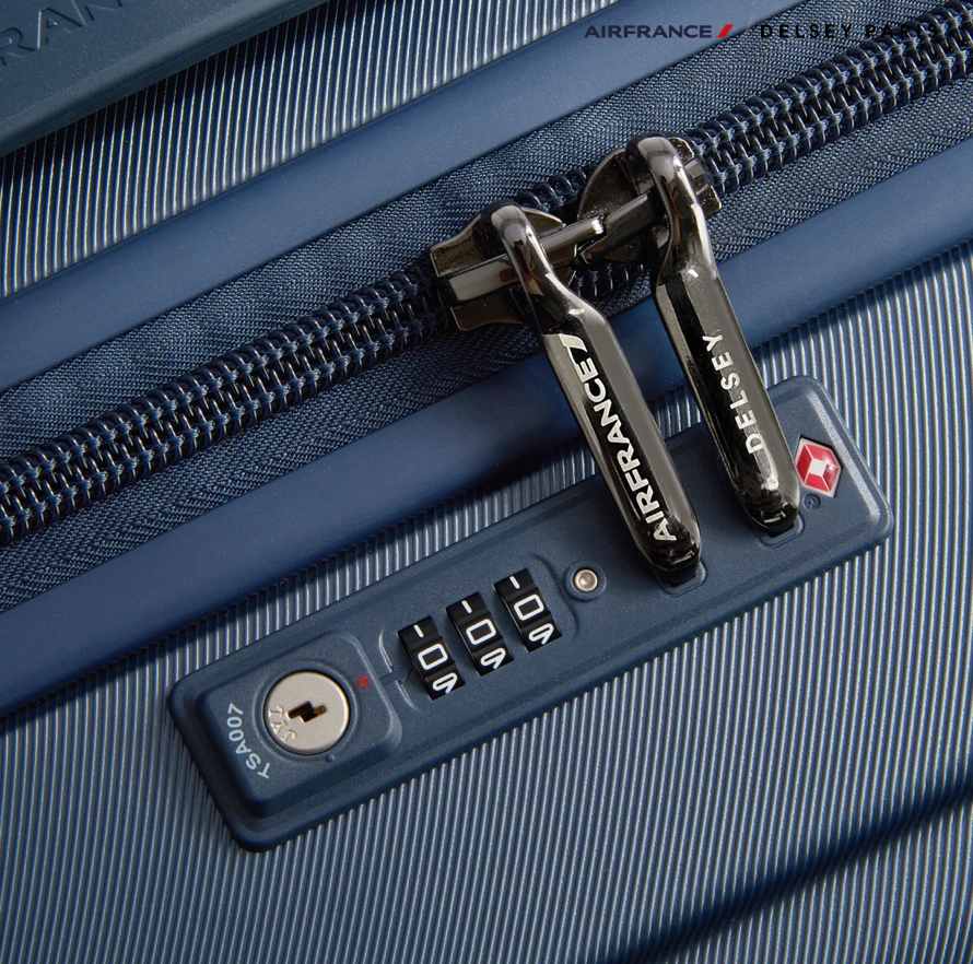 VALISE SOUTE - M (65CM) ÉDITION AIR FRANCE - MARQUE DELSEY - DISPONIBLE UNIQUEMENT EN BOUTIQUE