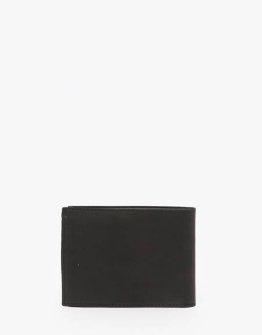 Portefeuille Oil cuir noir