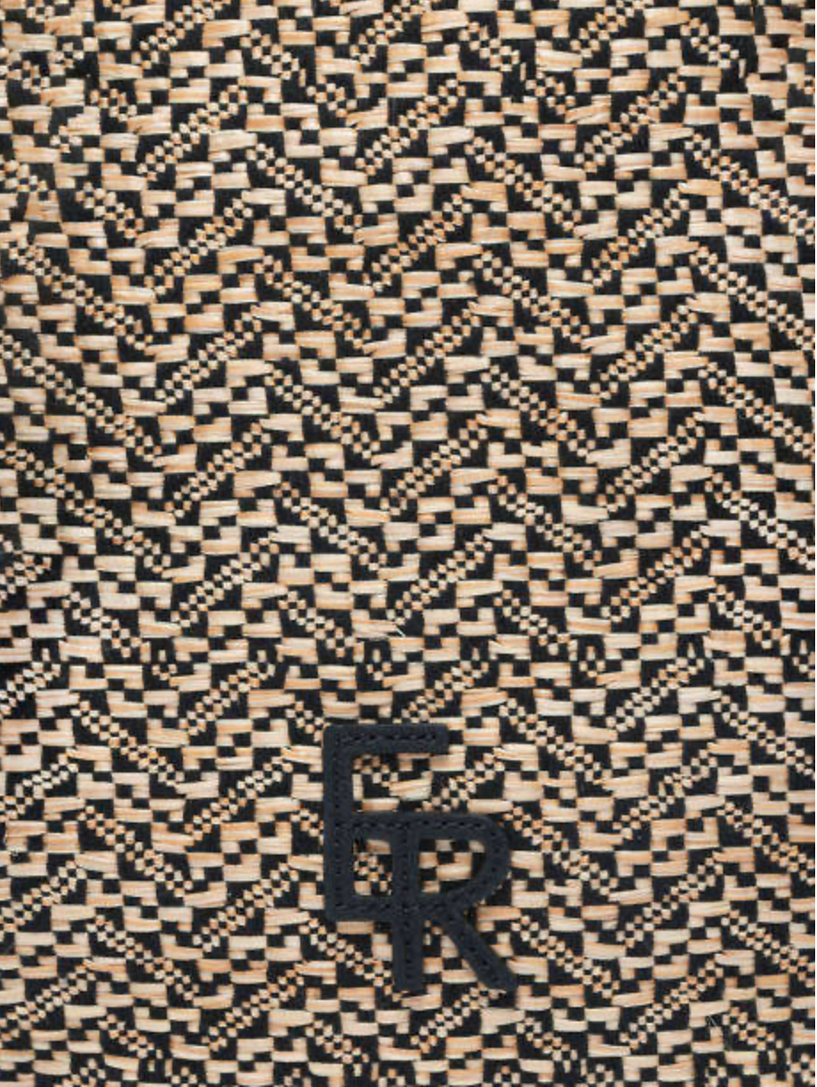 Sac bandoulière pochette Camargue cuir coloris noir