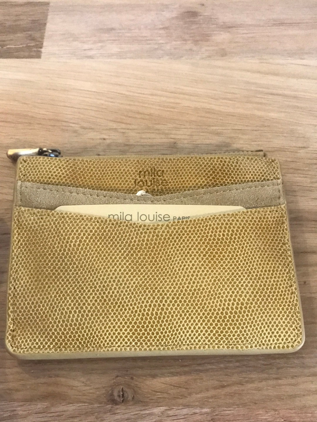 Porte monnaie / porte cartes ROLAE en cuir - Mila Louise (Différents coloris)