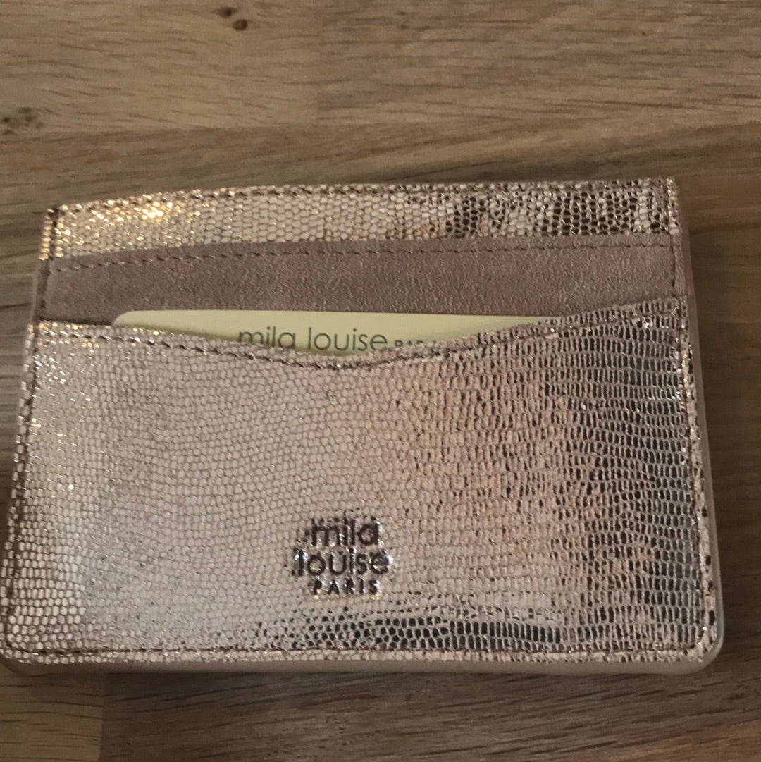 Porte cartes + CNI en cuir Olae Mila Louise