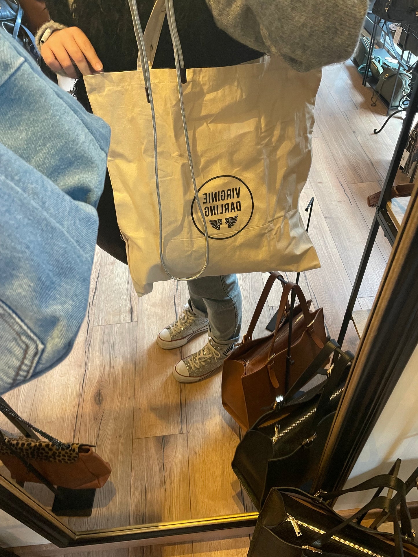 Sac Bonnie Medium Noir- Virginie Darling