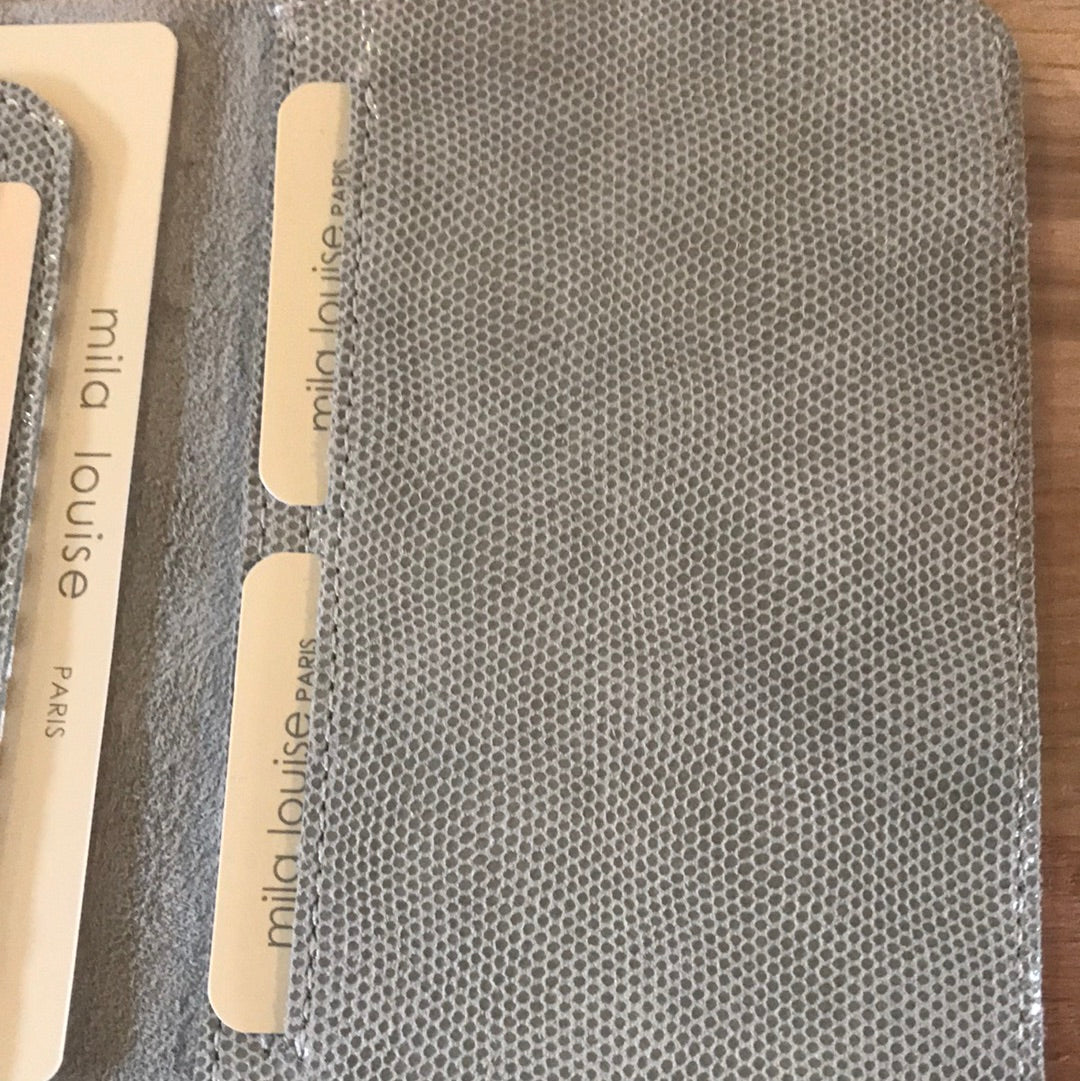 Porte papiers en cuir ORY Ba Mila Louise