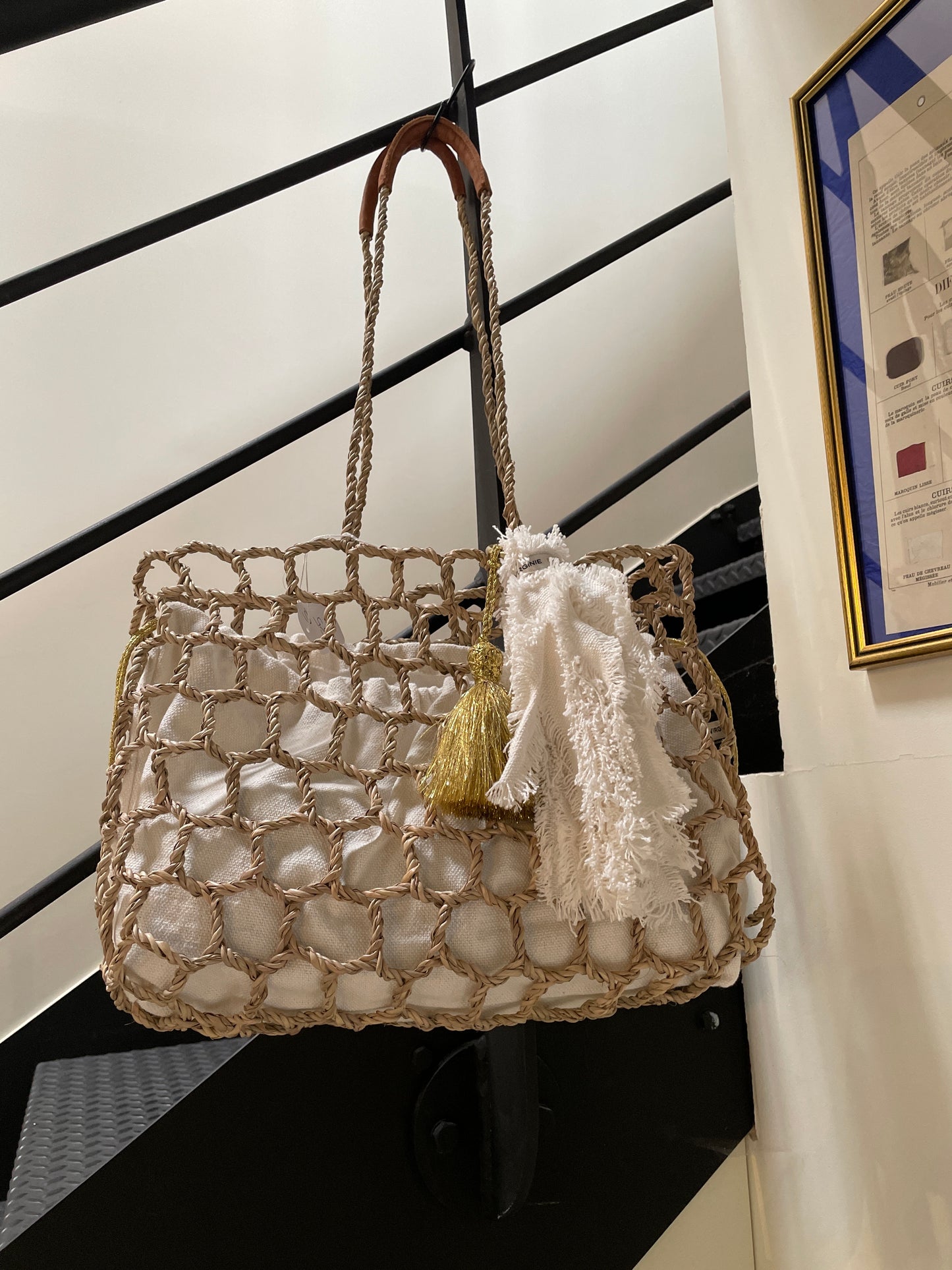 Panier seaside écru Virginie Darling - SOLDÉ - 15%