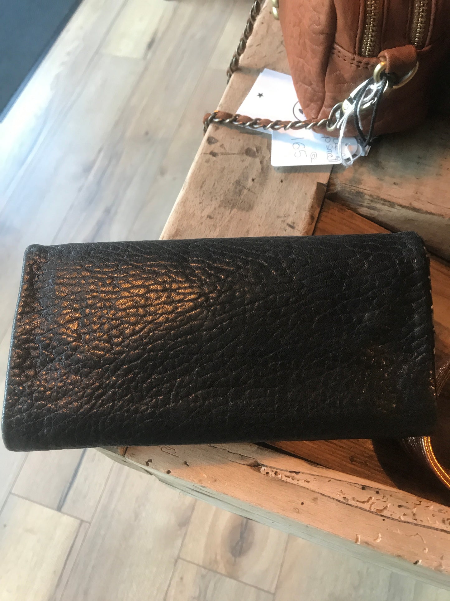 Trousse à bijoux en cuir coloris noir - Virginie Darling