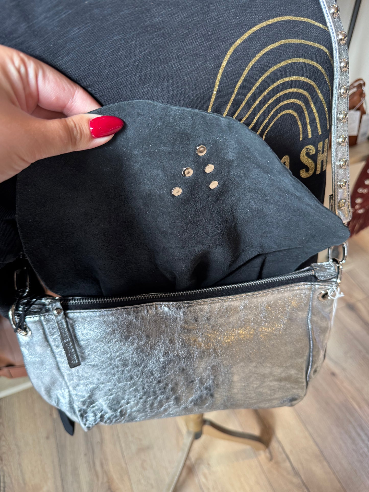 SAC WILD MEDIUM ARGENT