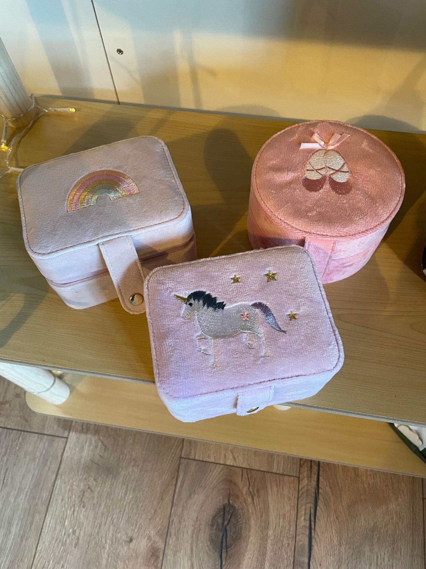 Boîte à bijoux pour petite fille
