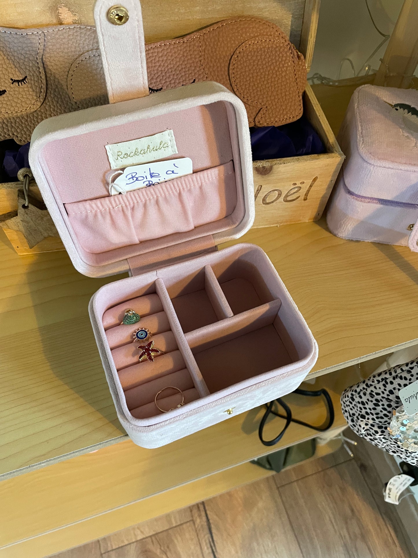 Boîte à bijoux pour petite fille