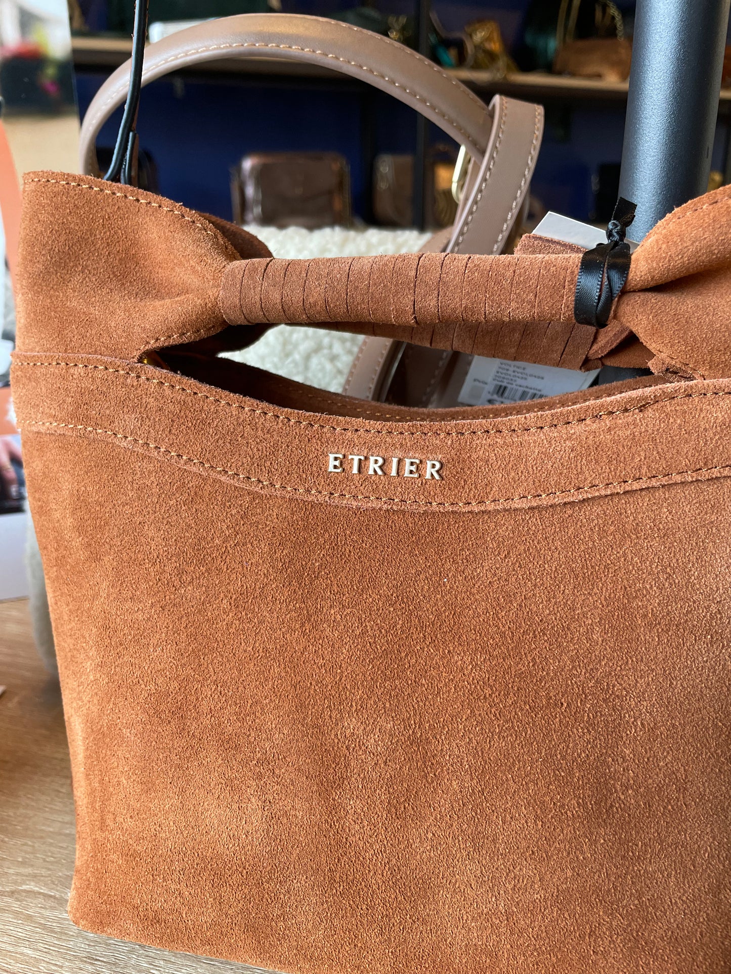 Sac bandoulière noisette ligne Voltige - ETRIER