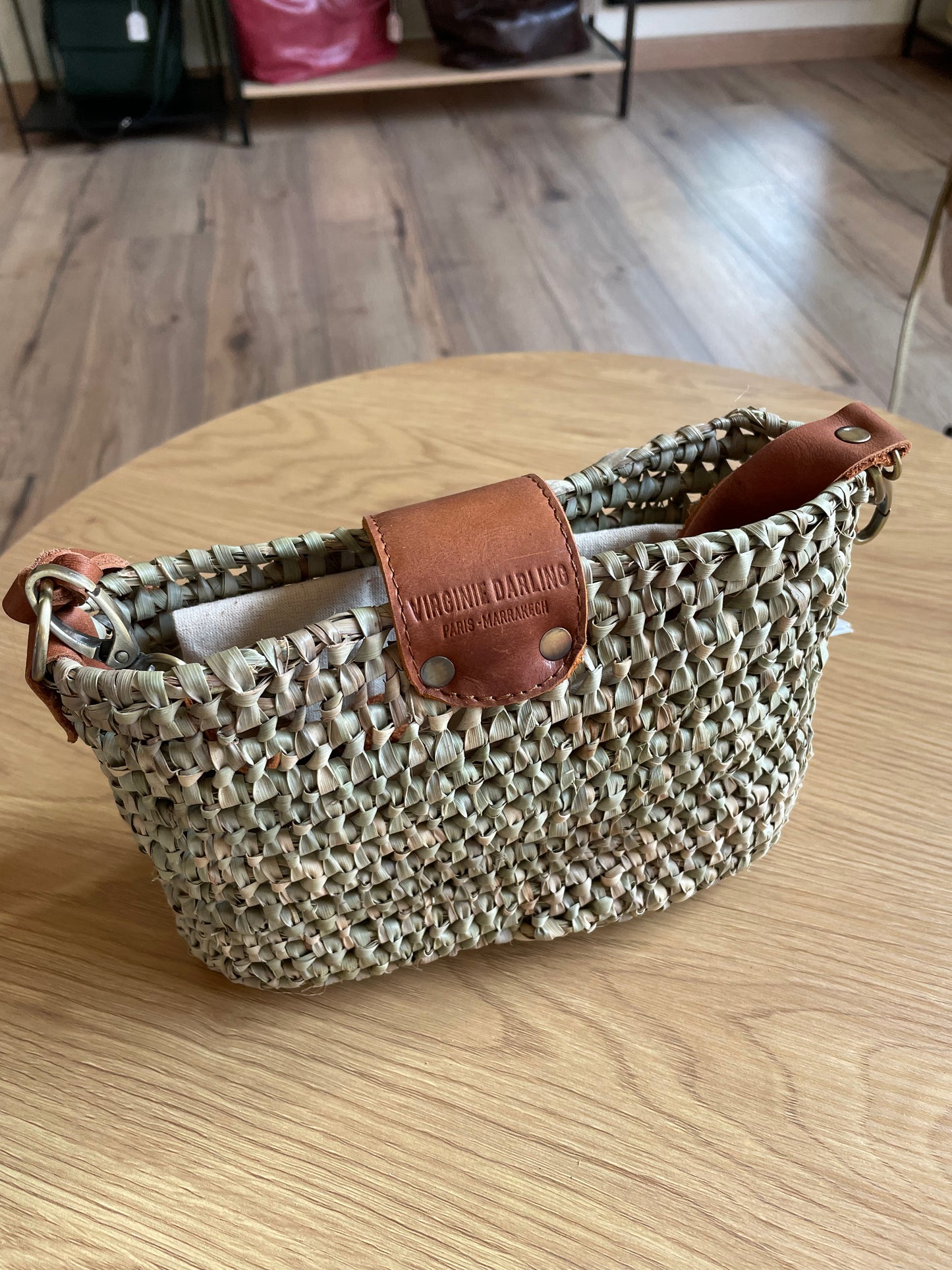 Panier Riviera Rock Micro by Virginie Darling Camel