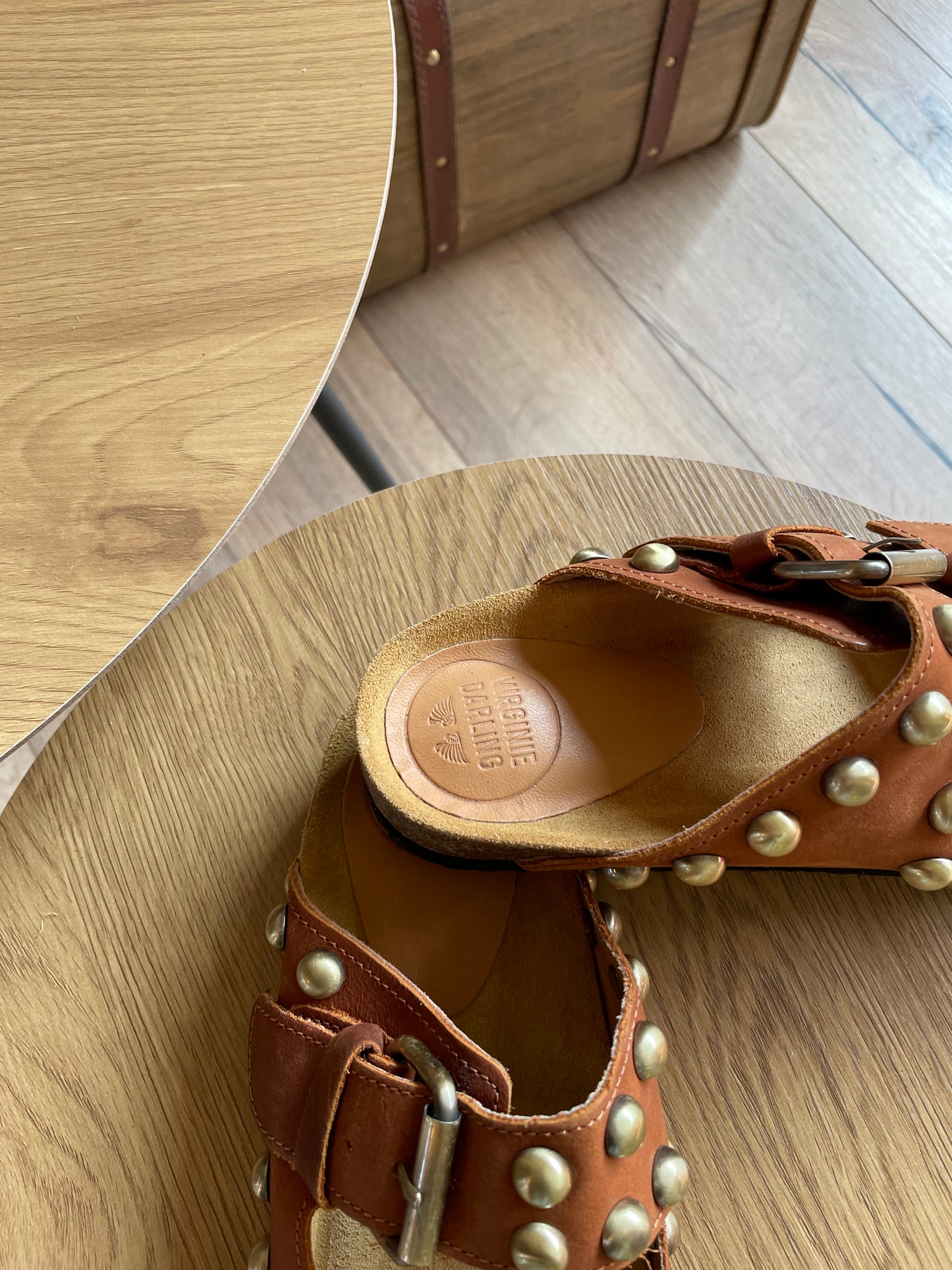 Tata rock beldi (coloris cognac/camel) - Virginie Darling