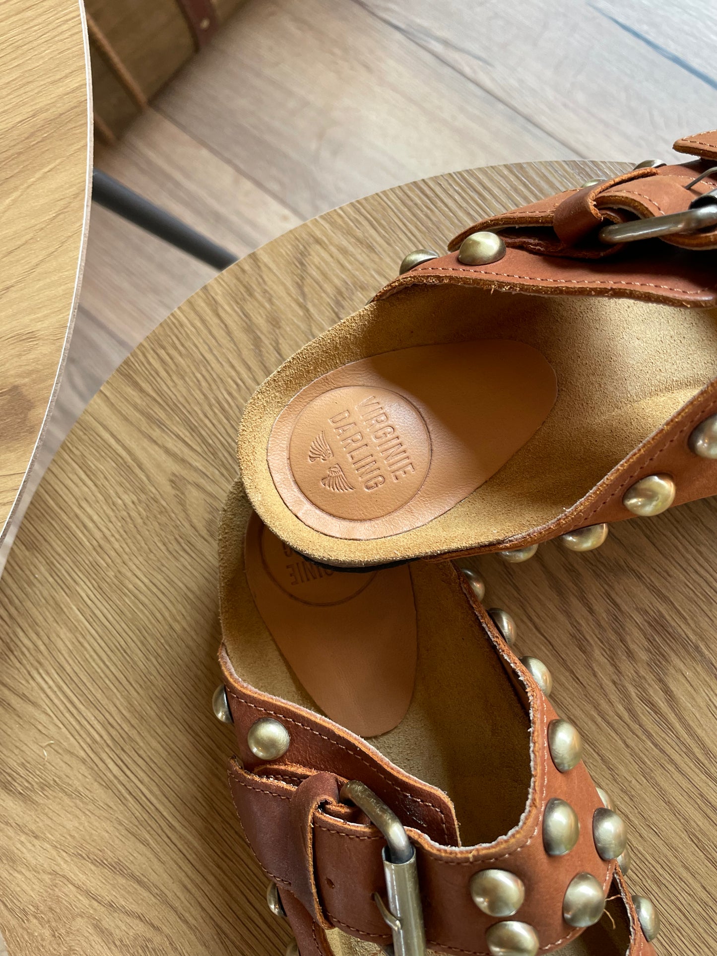 Tata rock beldi (coloris cognac/camel) - Virginie Darling