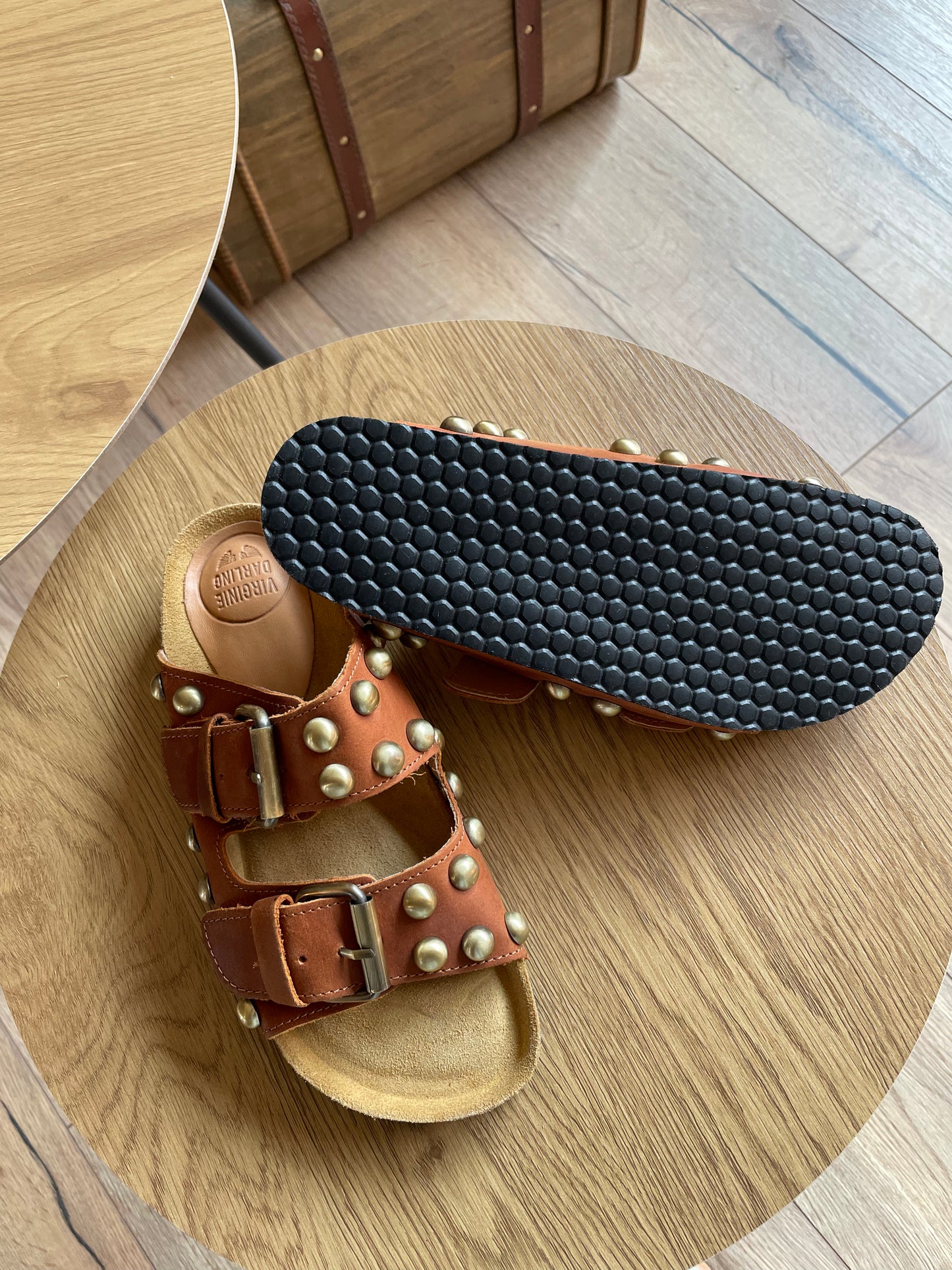 Tata rock beldi (coloris cognac/camel) - Virginie Darling