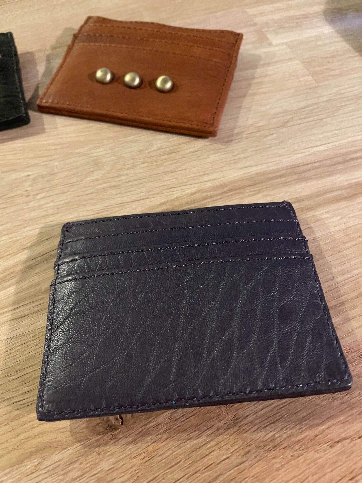 Porte cartes Rock - deep purple - Virginie Darling