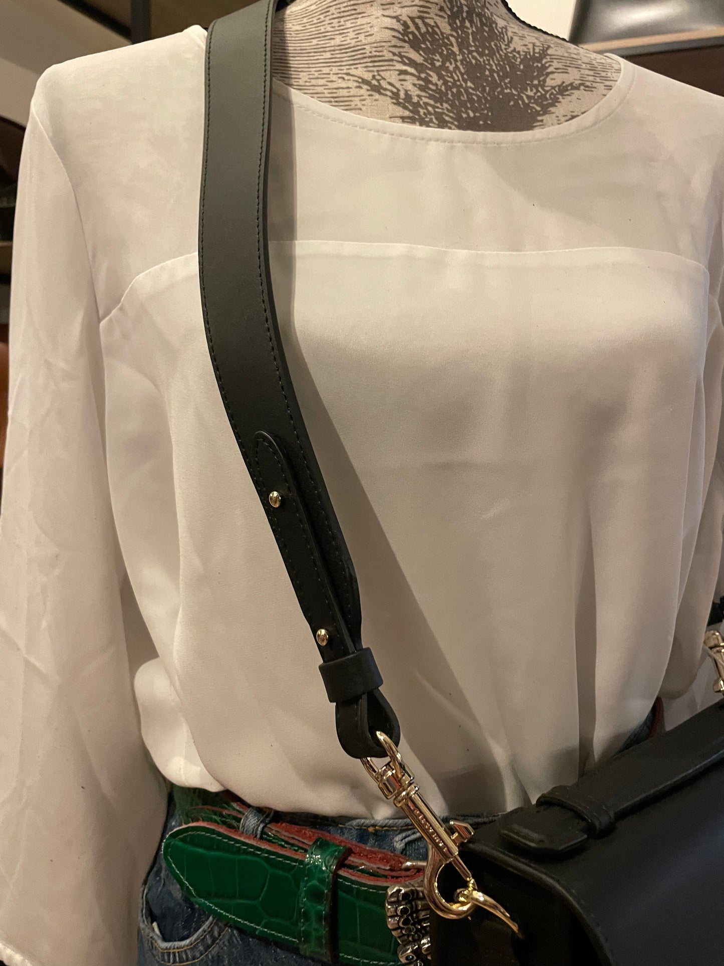 Sac Zoe x Lancaster coloris noir