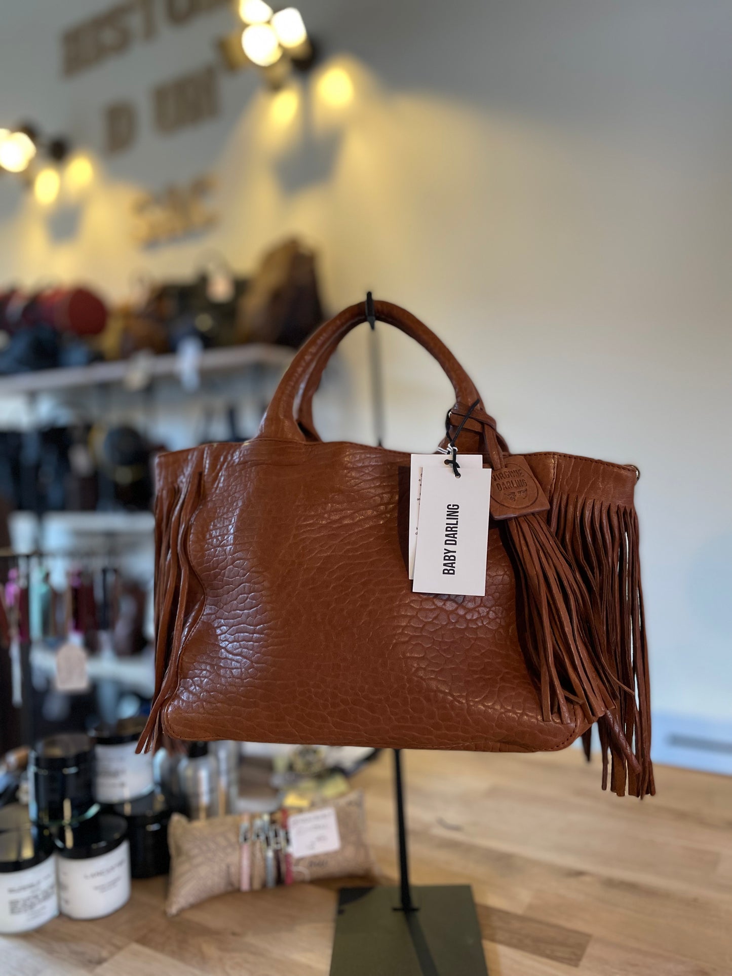 Sac Baby Darling Cognac- VIRGINIE DARLING