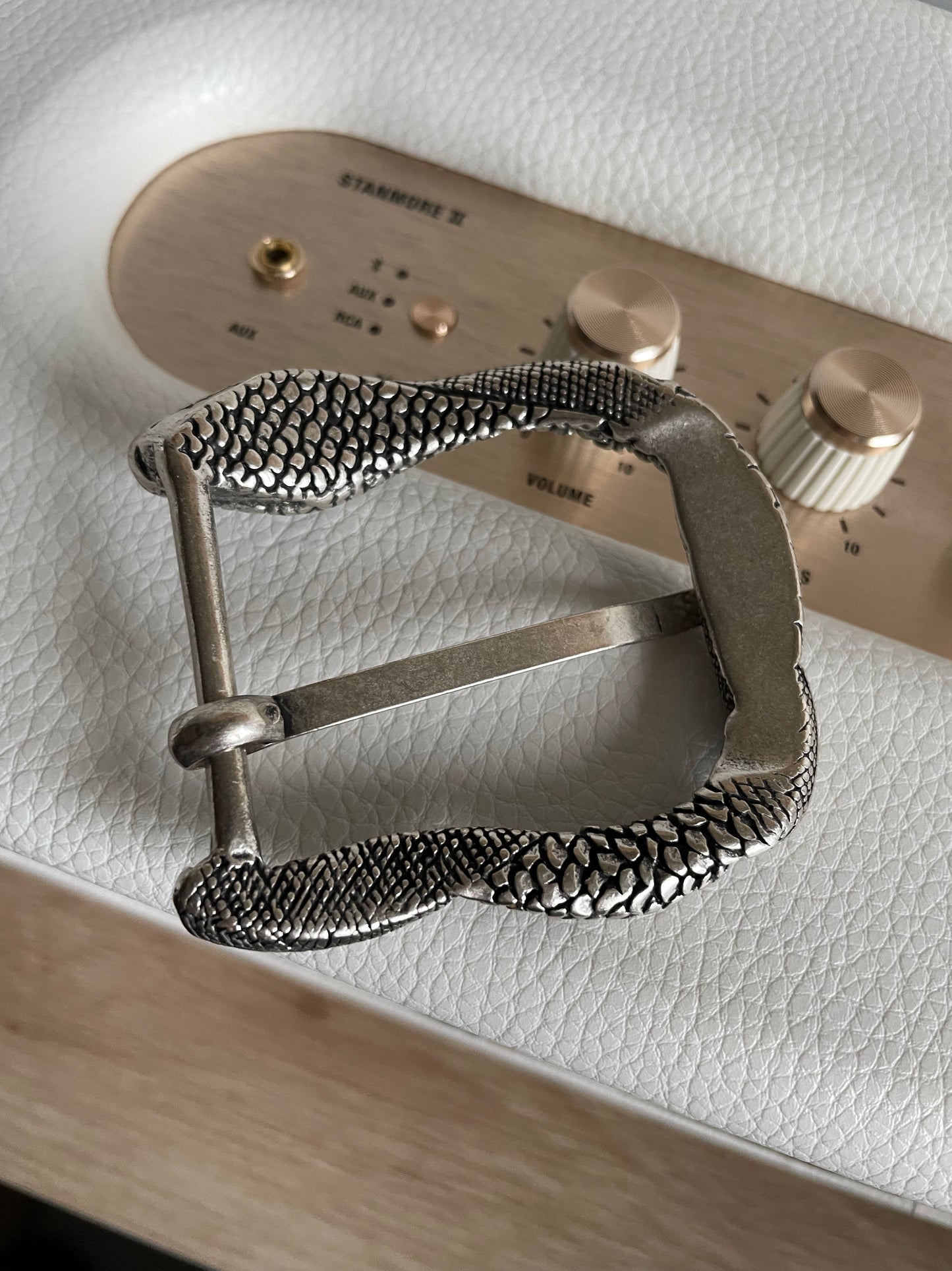 Boucle YOLETE Serpent Argent