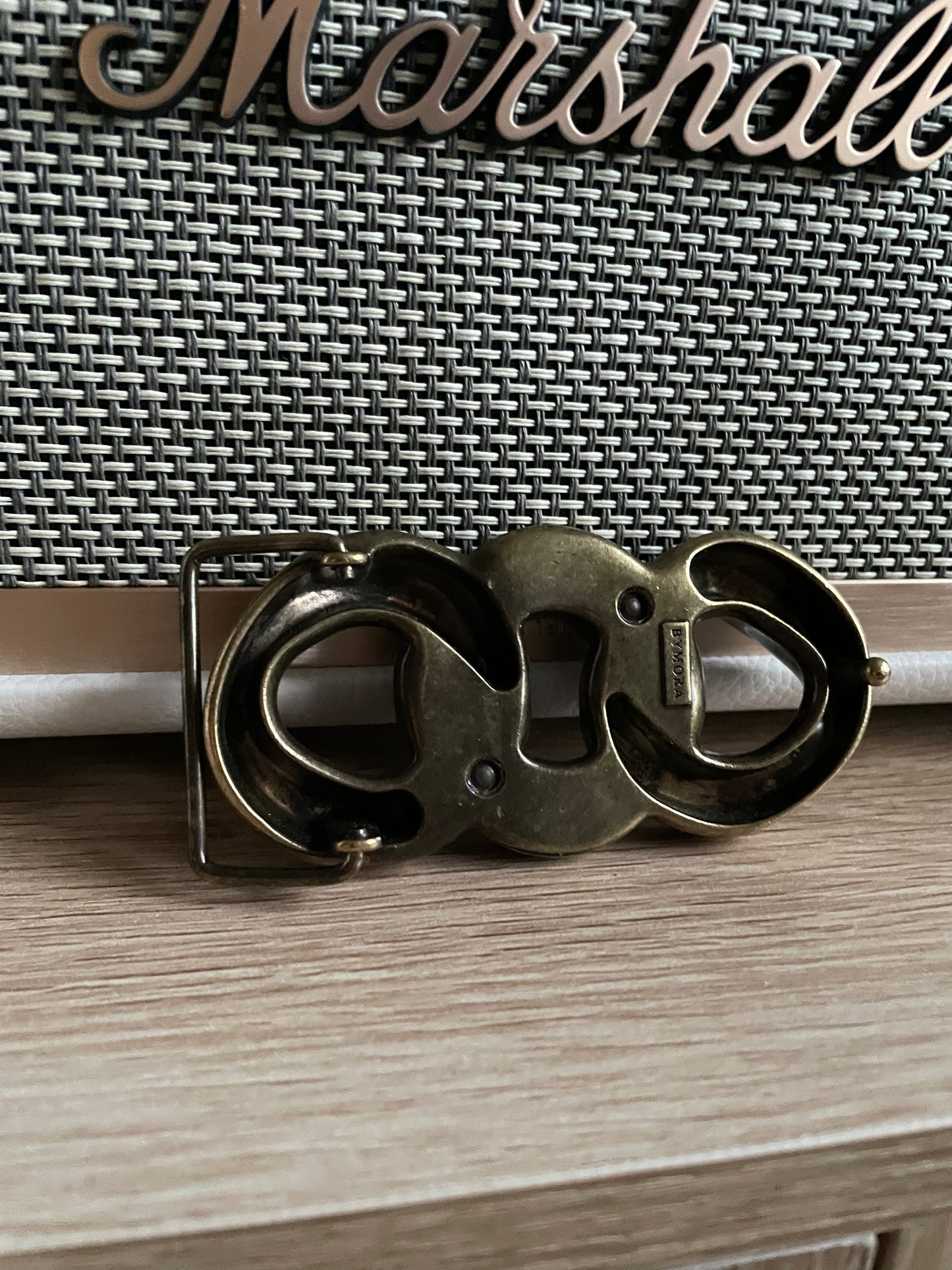 Boucle YOLETE Entrecroisée Old Gold