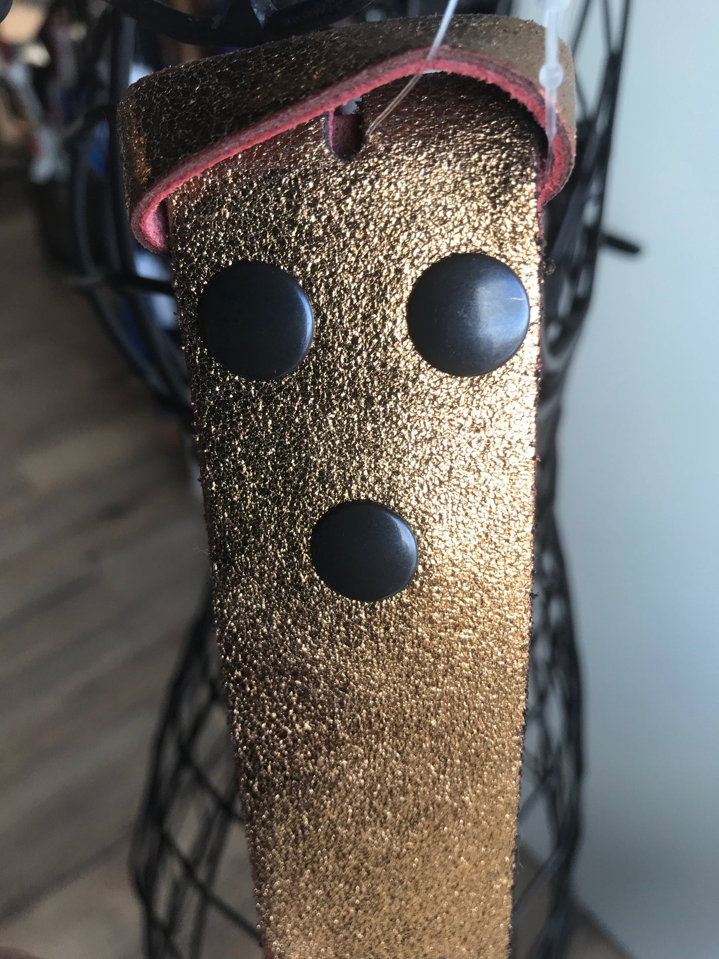 Tige YOLETE en cuir - Laminati Or (Gold)