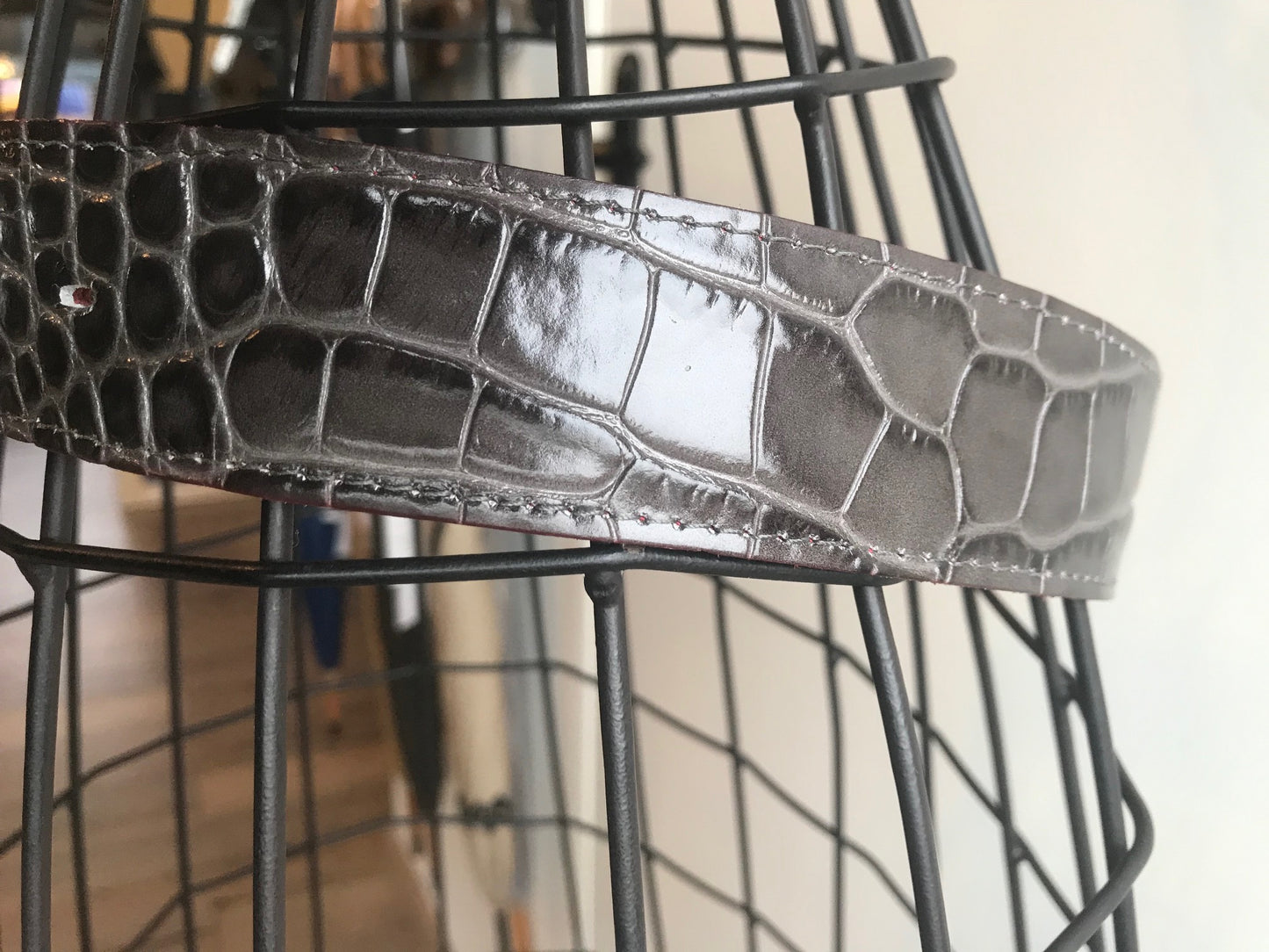 Tige Cuir Congo Lux coloris anthracite