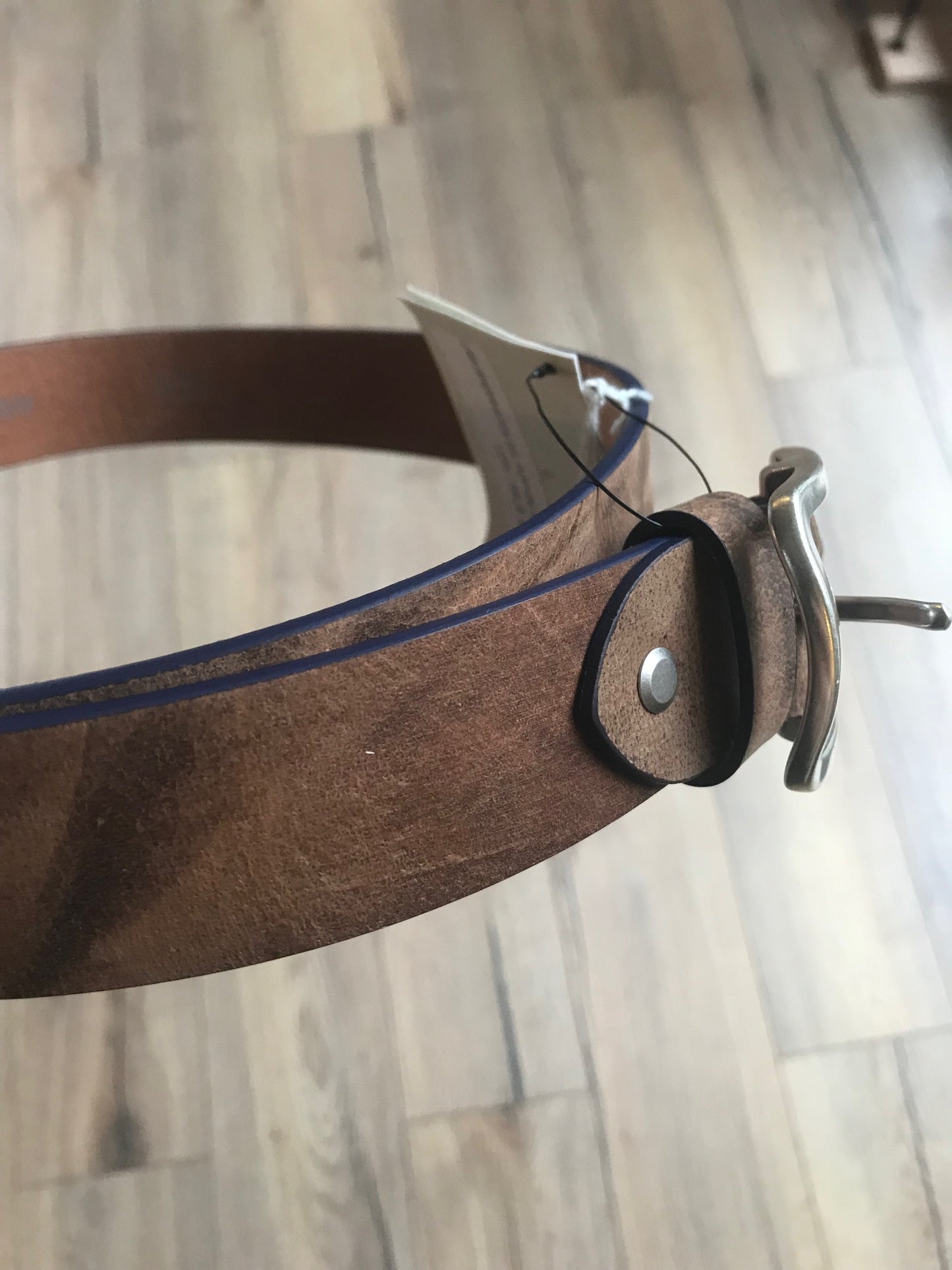 Ceinture mixte en cuir "Pierre"