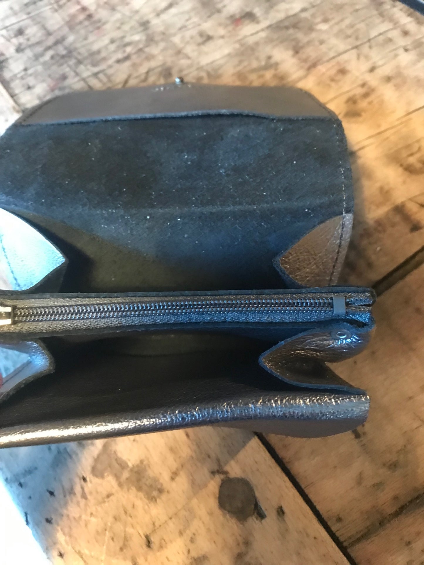 Porte-monnaie étincelle cuir - Etrier