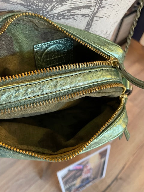 Sac Make me up small coloris Lichen irisé - Virginie Darling