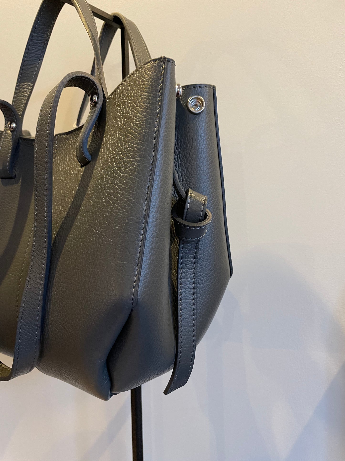 Sac à main mini PIETRA gris