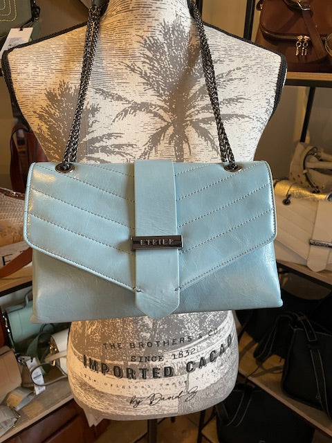 Sac bandoulière JANA AMOUR bleu azur - ETRIER -