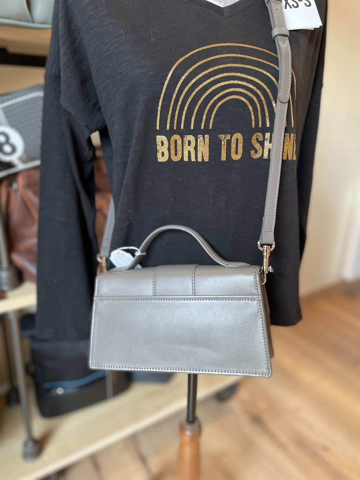 Sac baguette Paris Ily - Gris -Lancaster