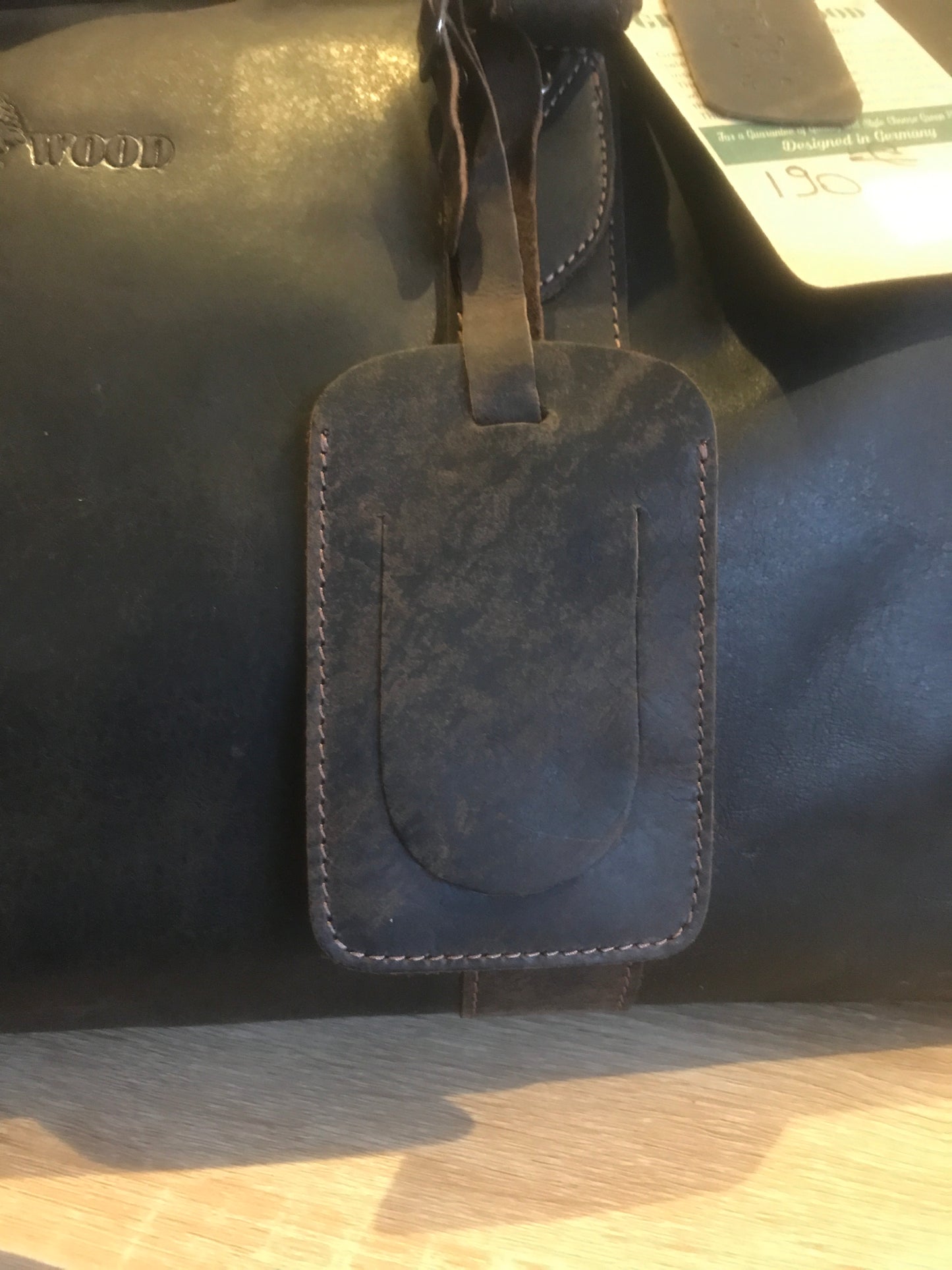 Sac de voyage en cuir vintage brun - Greenwood